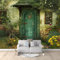 Papier Peint Intissé Peindre La Porte En Bois De La Cabine De Rêve 3D Mural Fond D'Écran Tapisserie Murales Panoramique 3D Mur De Fond Tv Papier Peint Chambre Enfant Adulte Poster Murales 200x140 cm