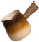 DECHOUS Turkish Coffee Pot Gradient Design Ceramic Milk Pan for Stovetop Brewing Versatile Tea Maker and Sauce Warmer Pottery for Outdoor Use