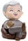 Alipis Sofa Grandfather Style Old Man Figure Resin Grandpa Statue Anniversary Decor for Elderly Present