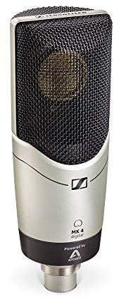 Sennheiser MK 4 Microfono Digitale, Nero