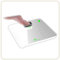 LITTLE BALANCE 8329 Kinetic Premium White/Silver Bathroom Scales without Batteries - Environmentally Friendly with Little Balance Button - 180 kg / 100 g