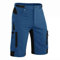 Hiauspor Kurze Hosen Herren, Leichte Wanderhose Atmungsaktiv Schnelltrocknen Cargo Bermuda Shorts Elastische Radlerhose MTB Fahrradhose Outdoorhose Sport Radhose Sommer mit 6 Taschen (Indigo, M)