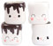 Marshmallow-Tassen, Set mit 4 niedlichen Marshmallow-Tassen für Kinder, heiße Schokolade, Kakaotassen, Geschenke für Kinder, Frauen, Weihnachten, Muttertag, niedliche Tasse, 170 ml