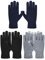 SATINIOR 3 Paar Kunstpelz Nerz Fingerlose Handschuhe Strickhandschuhe, Mehrfarbig (Schwarz, Marineblau, Hellgrau, Zarter Stil)