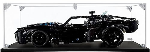 Acryl Schaukasten Vitrine Kompatibel Mit Lego 42127 Batman Batmobile, Vitrine Schaukasten Staubdicht Showcase Display Case für Lego 42127 (Ohne Modell Kit)