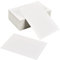 100 Stück Blanko Papier Karten, 15x10cm Memory Wort Karton, Leere Grußkarten Mitteilungs Karte A6, 350g/m² Kraftpapier, Memory Wort Karton Namenskarten für Geschenkanhänger Botschaft (Weiß)