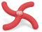 Good Scout Boomerang Hundespielzeug zum Zerren & Kauen, Bestes Hundespielzeug zum Apportieren, Aggressives Kauspielzeug für Welpen & Erwachsene Hunde, Keine Füllung Hundespielzeug für mittelgroße und
