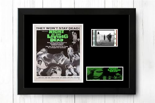 Gerahmter Filmstreifen Night of the Living Dead