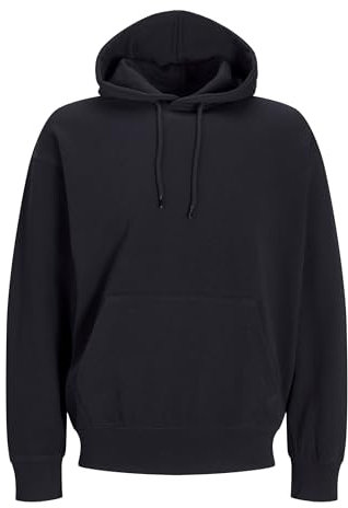 JACK & JONES Sweat à Capuche Sweat à Capuche Uni Black L Black L