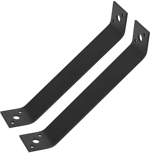 2 Pcs 135 Degree Angle Brackets for Wood, Corner Braces for Wood, Heavy Duty Metal Corner Brackets, Flush Inside 45 Degree Angle Connectors, Repair Joint for Post Beam, 7.28x1.57x1.49x0.12