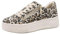 Tamaris Comfort Damen Plateau Sneaker mit Reißverschluss Low Top, Mehrfarbig (Leopard), 40 EU