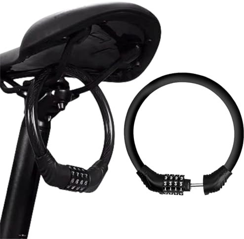 Fahrradschloss,Fahrrad KettenSchloss, Kettenschloss,Zahlen Code Kombination Schloss, Fahrrad Schlosser Kette Zahlen Code Kombination Schlosss für Fahrrads Motorrad