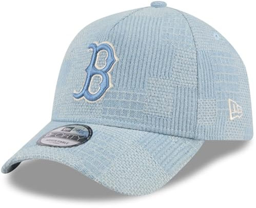 New Era A-Frame Trucker Cap Patchwork Boston Red Sox Sky