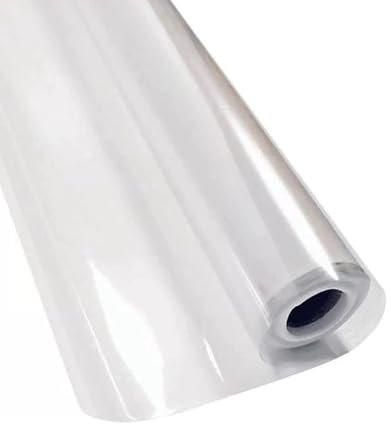 WYLZLKX Wbangiao - Rotolo di pellicola protettiva elettrostatica da parete in PET trasparente, con contatti rimovibili, per cucina e ufficio, 60 x 500 cm