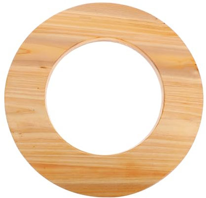 KITANDOVE Sauna Zubehör Holz Fassdeckel Einfach Reinigen Abdichten Heimgebrauch Entspannung Badewanne Abdeckung Einsatz Satz