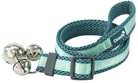 Coachi Puppy & Mini Toilet Training Bells - Suitable for Puppy or Newly Acquired Dogs, House Training, Stop Door Scratching, Easy to Use, Adjustable Height. Dog Accessory, Great for Clicker Training