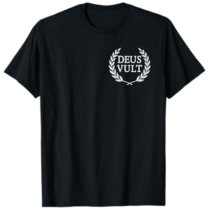 Deus Vult - Katholischer Kreuzritter T-Shirt