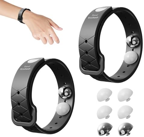 Akupressur-Armband gegen Übelkeit, zur Linderung von Übelkeit, für Männer, Frauen, Kinder, Erwachsene