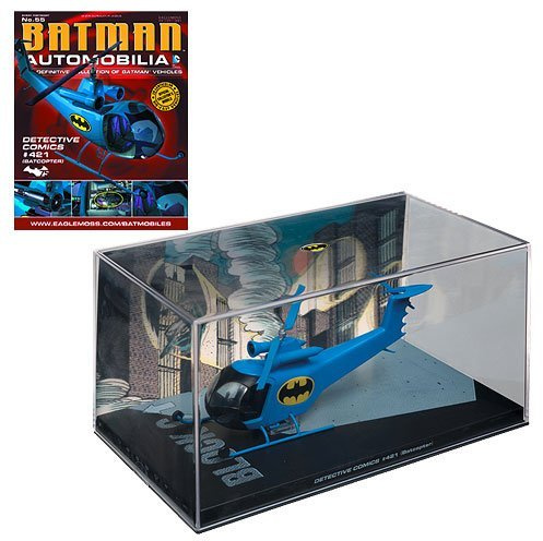 DC Batman Automobilia Collection #55 - Detective Comics #421 Batcopter by Eaglemoss Publications by Eaglemoss Publications