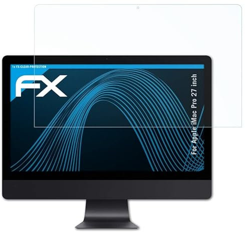 atFoliX Screen Protection Film compatible with Apple iMac Pro 27 inch Screen Protector, ultra-clear FX Protective Film