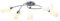 vidaXL Deckenleuchte mit Keramik-Lampenschirmen für 5 E14 Glühlampen Deckenlampe Leuchte Pendelleuchte Deckenstrahler Hängelampe Wohnzimmerlampe Lampe