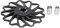 13T Poulie de Dérailleur Arrière de Vélo, Galet Guide Poulie Poulie de Roues, Roue à Rouleaux de Guidage VTT en Céramique en Alliage D'aluminium pour Dérailleurs Arrière 8, 9, 10, 11 Vitesses (Noir)