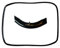 Place4parts Joint d'étanchéité pour porte de four Hotpoint ST87X, SY11B, SY11W, SY36B, SY36K, SY36W, SY36X, SY51X, SY56X
