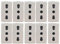 10 Pezzi Presa Bipasso Bivalente 2P+T 10/16A, Compatibile Con Bticino Matix Vidoelettronica® (10)