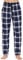 MoFiz Herren Pyjamahose Warm Lang Baumwolle Weich Schlafanzughose Kariert Winter Nachtwäsche Freizeithose No.2759 L