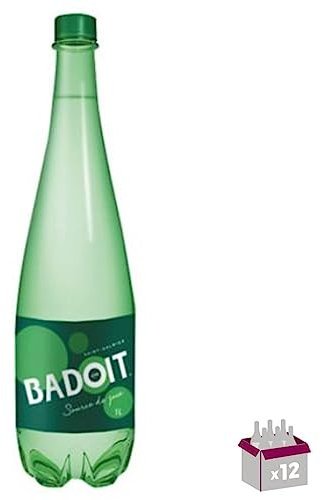 Badoit - Eau minérale naturelle gazeuse - 12 x1L