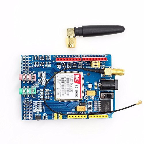 1 Stück GPRS/GSM SIM900 Quad Band Shield Modul mit Antenne + Geschenk
