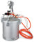 vinnyooc 10L Druckbehälter Farbspritzpistole Farbbehälter Lackierpistole Mit 3mm Düse Farbsprühsysteme Druckbehälter Sprühfarbe Drucktopf