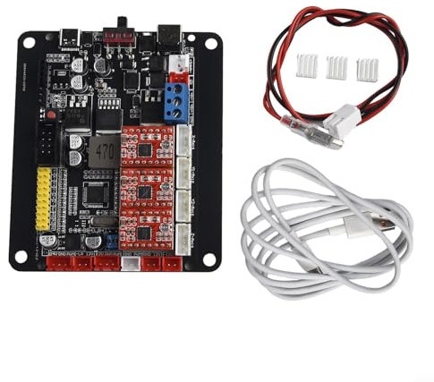 EXTRWORY Steuerplatine CNC GRBL 1.1 Controller Router CNC Graviermaschine Steuerplatine X/Y Schrittmotor Doppel Yaxis