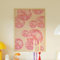 Rosa Orange Ball Poster Druck Maximalist Leinwand Malerei Wand Kunst Bild Girly Wohnheim Bar Zimmer Dekor 30x40cm ohne Rahmen
