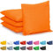 GoSports Cornhole Sitzsäcke 4er Set - Verordnung Allwetter - Classic Orange