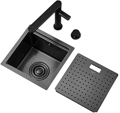 Küchenbar, kleine Mini-Einzelküche, Einbauküche über und unter der Theke