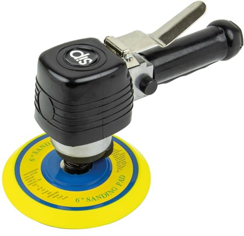 SIP 6 Dual Action Air Sander 10,000rpm 90psi Pneumatic Random Orbital