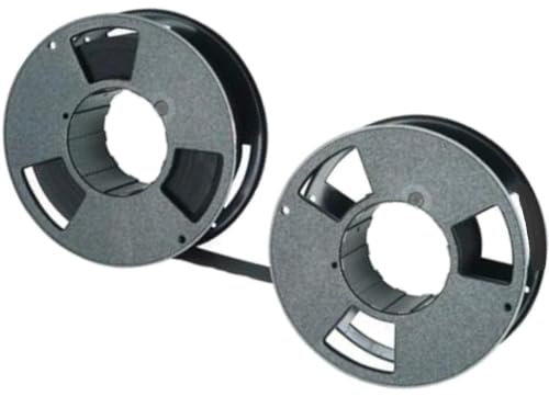 Farbband - schwarz-kompatibel mit Calcomp LPD 300-(25,4mmX45m)- P 300-Farbbandfabrik Original