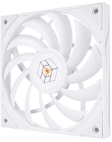 Thermalright TL-H12015W Thin Computer Case Fan-1900RPM,CPU Fan, 15mm Slimline Cooling Fan, 12cm CPU Cooler Fan,Compatible with Desktop Heatsink Cooler and Case