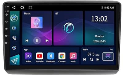 Android 13 2 DIN Car Radio Stereo para Fiat Ducato Peugeot Boxer Citroen Jumper 2011-2022 9 Pulgadas Autoradio con WiFi GPS Rear View Camera RDS FM BT DVR SWC Ventilador de refrigeración(2+32G)