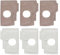 6 pezzi Filtro aria for STIHL MS180 MS 180 MS180C MS170 018 017 Parti motosega a benzina Filtro aria a doppio strato