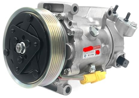 Compressore Dell'aria Condizionata AC, Compatibile for Peugeot, 207 307 408 508 5008 308 for Citroen, C2 C4 9678656080 9678038980 9819711680 6453ZY 6453ZX, Ricambi Auto