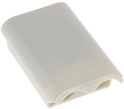 SDENSHI Cache batterie pour Microsoft Xbox 360 Slim sans fil Blanc