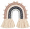 WOWOWO Regenbogen handgemachte Webornament Nordische Kinderzimmer Wandbehang Home Decoration