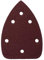 140mm Mouse Detail Pad. 10 x Mixed Sanding Sheets Self Fixing for XSports, DeWalt, Bosch, Black & Decker, Makita Sander and many others