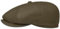 Stetson Hatteras Clifty Flatcap - Unifarbene Mütze - Leinencap Outdoor - Frühjahr/Sommer - Herren - Wasserabweisend & UV-Schutz Oliv S (54-55 cm)
