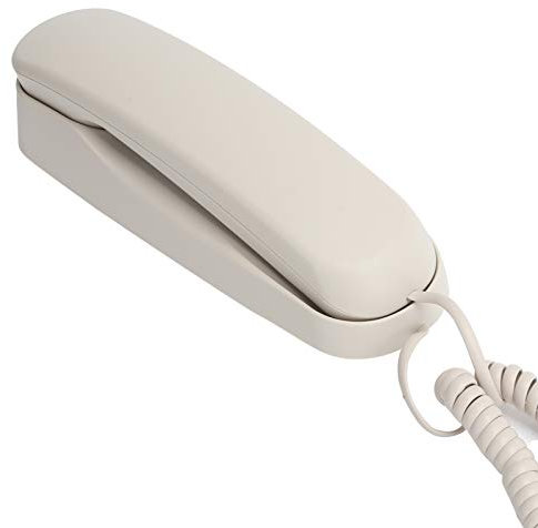 Corded Telephone Landline, Wall Mountable/Desktop Fixed-Line Classic Telephone with Large Buttons, for Home Office Hotel