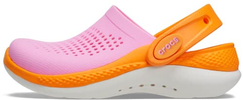 Crocs LiteRide 360 Clog T, Holzschuh, Taffy Pink/Orange Zing,
