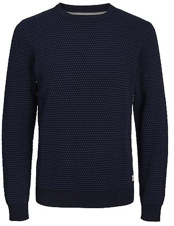 Jack & Jones Pullover Herren, Mood Indigo, L