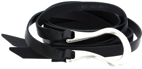 Vanzetti Leder Gürtel 24mm Leather Belt W85 Black schwarz